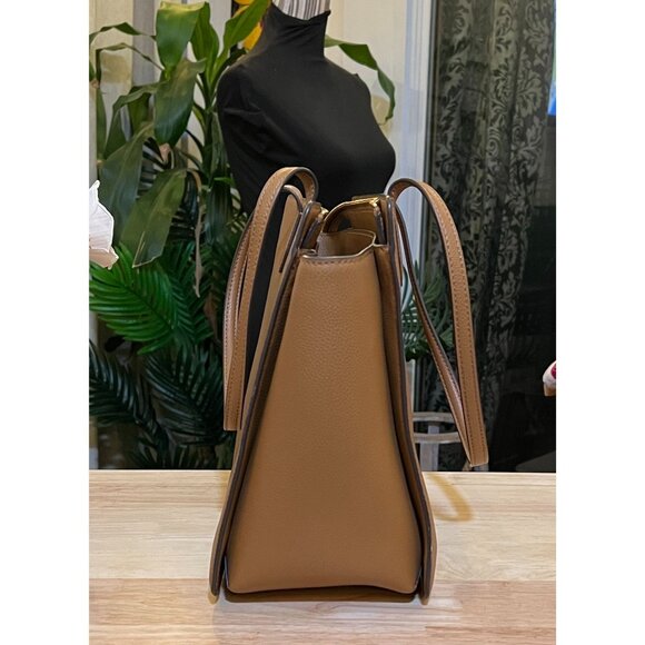 ✺✺ AUTHENTIC TORY BURCH CAMEL BROWN ROBINSON HANDBAG ✺✺ - Picture 4 of 11